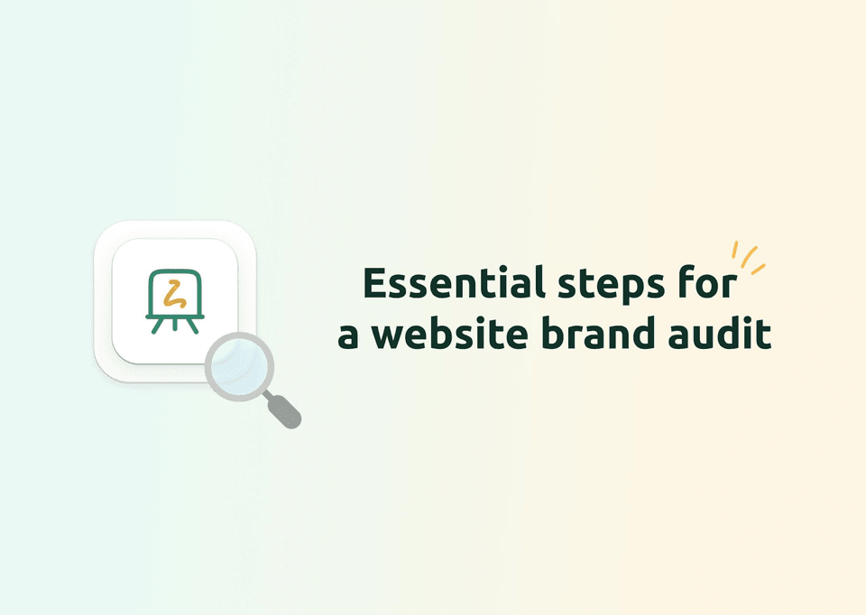 Cover image for the article "Essential Steps for a Website Brand Audit"