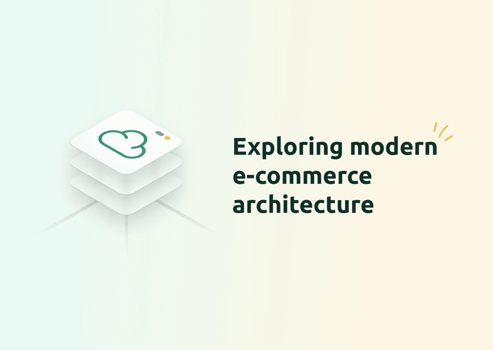 Cover image for the article "Exploring Modern E-Commerce Architecture Trends"