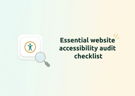 Essential Website Accessibility Audit Checklist Guide