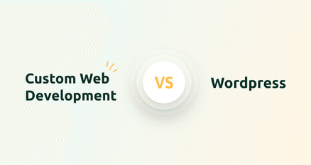 Custom Web Development over Wordpress